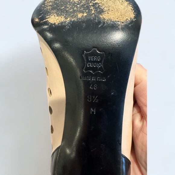 Via Spiga Pointed Toe Leather Heels. Size 8.5 - Picture 13 of 15